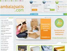 Tablet Screenshot of ambalajsatis.com